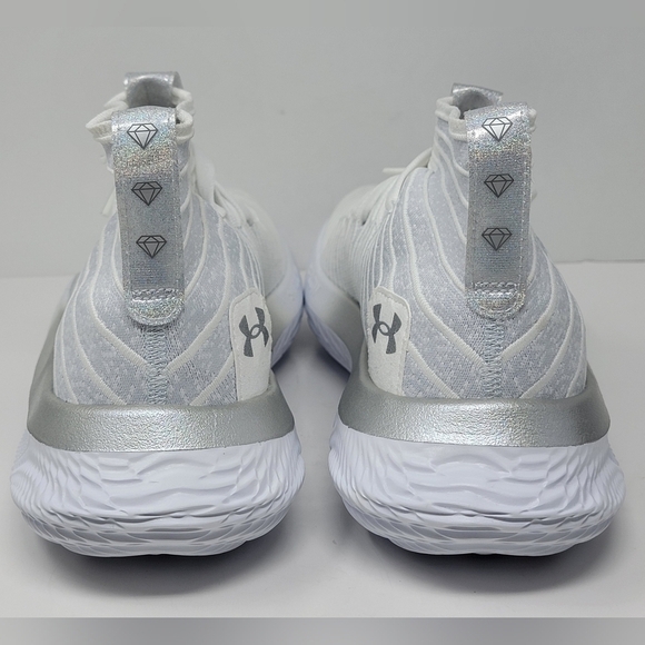 Under Armour Men\'s Size 12.5 UA FUTR X White ELITE Platinum Shoes 3028021100 New main image 8